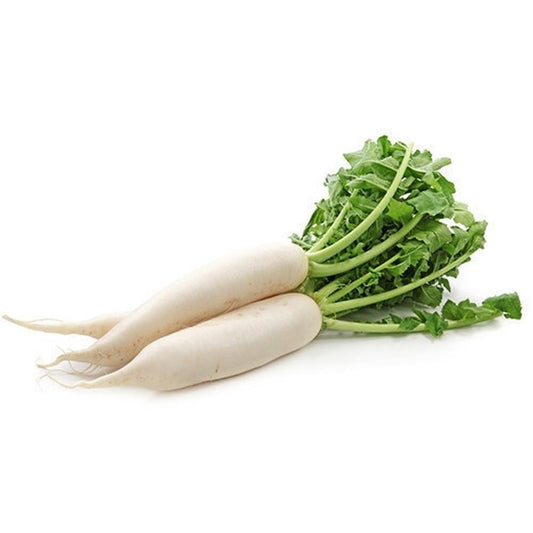 white radish / सफेद मूली  2pc